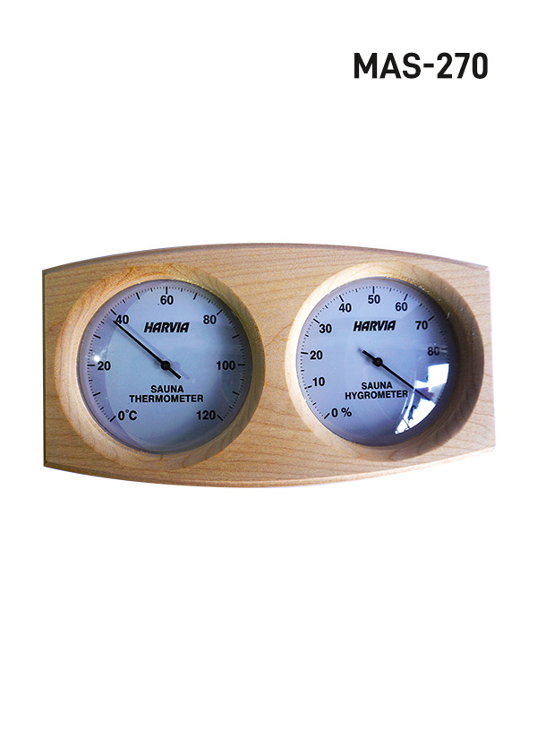 Sauna Thermometer & Hygrometer – MAS 270
